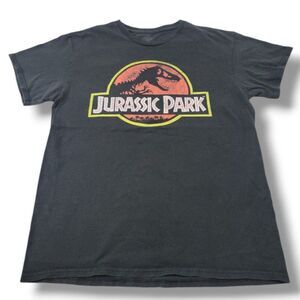 Jurassic Park Shirt Size Medium Movie Tee Graphic Print T-Shirt Graphic T-Shirt